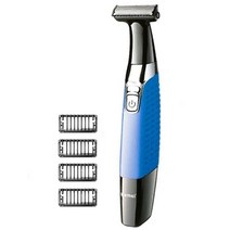 km one blade wet dry beard shaving razor for men electric shaver usb 남성 뒷머리 전자 면도기 여행 바디 청소 면도기, 직업적인