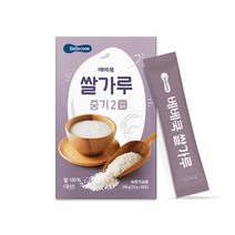 베베쿡 유기농 쌀가루 중기2+물티슈, 베베쿡 유기농 쌀가루 중기2_아티슈 물티슈 20매