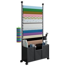 포장지 벽지 필름 걸이 선반 스탠드 원단 거치대, 골드 80x27x170cm 포장지 걸이