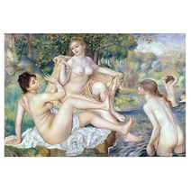 고려미술 명작 갤러리 르누아르 명화 목욕하는여인들 그림 액자 인테리어 캔버스액자