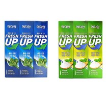 치약 메디안 치약추천 후레쉬업 120g 3개입, 그린 120g x 3개, 1개