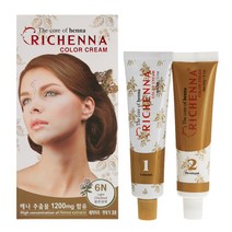 리체나 칼라 크림, 3개, 멋내기, 11L 아주밝은금발색