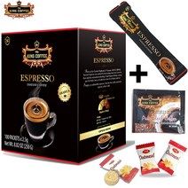 베트남 G7 킹커피 킹 에스프레소 프리미엄 TNI 100개입+퓨어블랙1개+킹 에스프레소 2.5g x 1개+오트밀2개, 1팩 100 STICKS