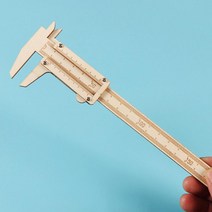 우드 버니어캘리퍼스 조립 만들기 DIY 도구 학습 실습 공구 방과후 원리 탐구 준비물