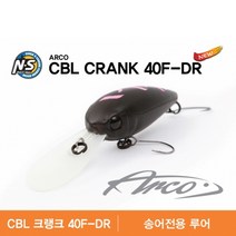 NS 아르코 크랭크 40F-DR 하드베이트 미노우, 1g, DR_004//