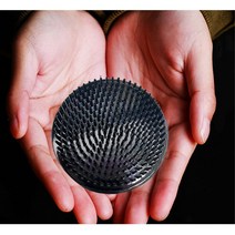 원형 빨판 촘촘한 꽃꽂이 생화 흡착식 침봉 화훼장식, 블랙