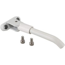 전동킥보드부품 스탠드 전기 스쿠터 악세사리 받침대 킥 발 지원 용 주차 나사가있는 수직, 01 WHITE
