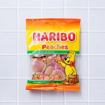 [메가마트]하리보 피치 100g, 1개
