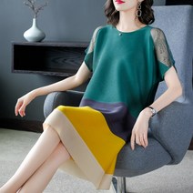 빅사이즈 여름옷 원피스 시원한 스프라이트 느슨한