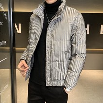 남성 패딩 숏 캐주얼 중학생 재킷 스프라이트 간지나는 패딩