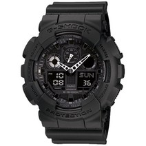 지샥 빅페이스 GA-100-1A1 남자 전자 시계 군인 손목 군대 학생 스포츠 방수 군용