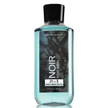[해외배송] 배스앤바디웍스 남성용 느와 투인원, 1개입, 295ml