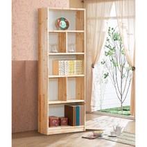 퍼스웰 알프스 삼나무원목700책장UNC_011, 없음