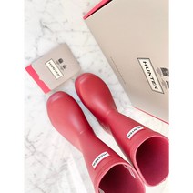 헌터 키즈 FIRST CLASSIC 퍼스트 클래식 레인부츠 KFT5094RMA 밀리터리 레드