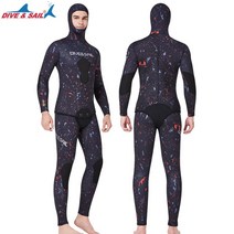 스킨스쿠버 웻슈트 프리다이빙슈트 서핑복 슈트 주니어 서핑슈트 skin scuba surfing 6, d347002m-3mm, l