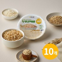 라라스팜 두부곤약밥 귀리 145g 10개, 단품, 단품