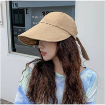 르러프 스트랩 리본 보넷 버킷햇