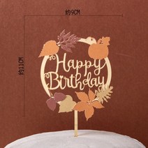 꽃초 돈보약 어버이날 포토존 샌드세레머니 브라이덜샤워 소품대여 축사 케이스 대두피켓 번호 촛불 생일 케이크 장식 무연 촛불 파티 만화 동물 사슴 다람쥐 곰 올빼미 여우 케이크, s