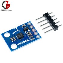 GY-87 10DOF 모듈 MPU6050 HMC5883L BMP180 센서 3V-5V, 한개옵션0