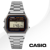 [CASIO] 카시오 A158WA-1 공용 메탈 빈티지 디지털 전자시계