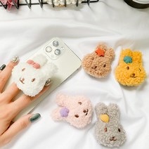 복슬인형토끼 [후니케이스] 핑거톡 5종 그립톡