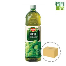 롯데칠성음료 델몬트 매실 대용량 기타과즙음료 페트 롯데 -6 1.5L, 1