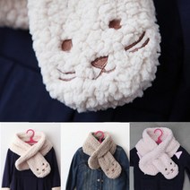 2+사은품 아동 베베 양털 고양이 키즈 목도리 머플러 어린이집 유치원 크리스마스 선물
