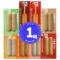 육식토끼 닭가슴살 소세지 120g 12종 훈제맛 치즈불닭 할라피뇨 숯불갈비 청양고추 달콤치즈, 매운청양고추맛 120g