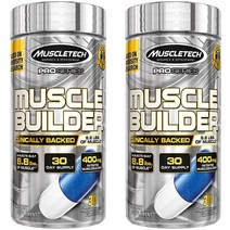 머슬테크 머슬 빌더 래피드 릴리즈 캡슐, 30개입, 2개