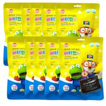 주식회사 비엠제약 뽀로로 비타민C 50정, 뽀로로 50정 10개, 10개