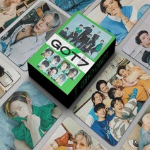 아이돌 포카 굿즈 포토 카드 55장 kpop got7 잔인한 귀향 2022 fancon lomo 엽서 새 앨범 귀여운 그룹 사진 인쇄 팬 선물 167, 갓세븐-3