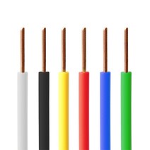HF-IX 2.5SQ 단선 300M 1롤 450V 750V 배선용 전기선 1타 HFIX 케이블, 1롤 녹색