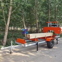 제재기 엔진톱제재기 목재제재기 휴대용 제재소 경제 기계 나무 밴드 수평 톱 밀, 한개옵션0