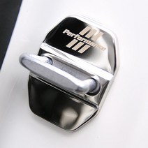 [3G MALL] BMW 신형 X3 G01 크롬 도어스트라이커 몰딩 커버 자동차 차량 용품, 04)_블루1P