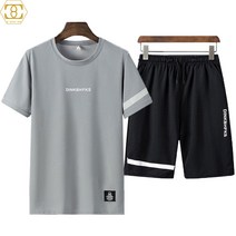 코디코치 반팔 티셔츠 5부 팬츠 헬스 트레이닝 운동복 세트