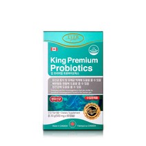 킹 프리미엄 프로바이오틱스 500mg x 60캡슐 3박스 100억 유산균