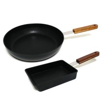 키친아트 포르트 IH 후라이팬 2종 세트, 1세트, 후라이팬 28cm + 계란말이 사각팬