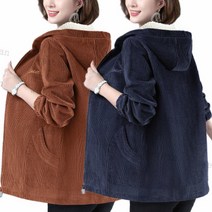 여성 후드집업 가디건 루즈핏 뽀글이 니트 기모 점퍼 멈마옷 할머니코트