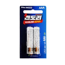 쎈도리 건전지 LR03 AAA 2입 1.5V, 1개, 2개