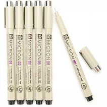 사쿠라 피그마 마이크론 XSDK 중성펜 수성펜, 03 레드 0.35mm