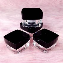 화장품 크림 립밤 유리 용기 샘플 공병 케이스, 10g