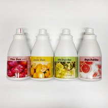 저니테일 레몬에이드용 2kg 자두맛 청포도 자몽 음료만들기 에이드만들기 카페재료, 레몬 2kg