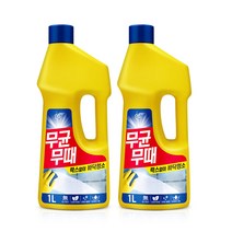 무균무때 바닥청소용 세제, 1L, 2개