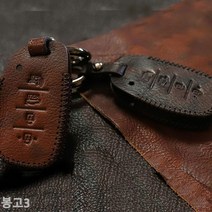 [KT알파쇼핑]봉고3 스마트키케이스 차키케이스, 기아4버튼A타입/브라운_W761B03