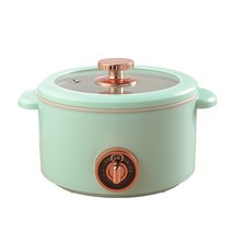 분리형 멀티 포트 라면 캠핑 휴대용 쿠커 DMWD 800W 가정용 요리 기계 전기 Multicooker 25L 냄비 음식 증기선 국수 메이커 비 스틱 프라이팬 수프, 없음, Green