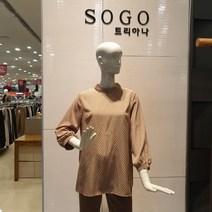 트리아나 소매셔링 포인트블라우스AF3BA19