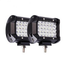4인치 200W LED 작업 조명 오프로드 프런트 바 스포트 라이트 자동차 홍수 안개 램프 ATV SUV DC 12V 24V 6, 01 1pcs