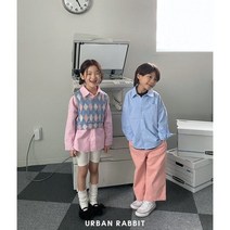 베이직 셔츠 봄 여아 남아 유아 아동 키즈 주니어 초등학생 루즈핏 남방 S-JM
