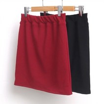 셀러허브 패션 빅사이즈사랑해요 6535L201 골지 미니 스커트 WW