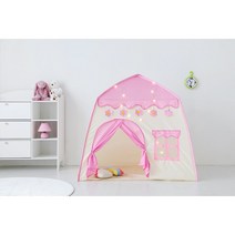 아기집 텐트 2color 국민 유아어린이 난방 놀이터 공주 이케아, 핑크